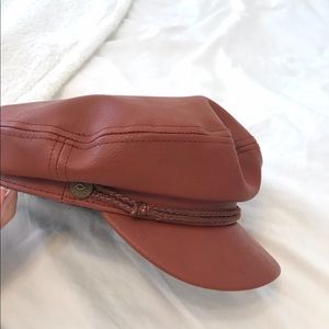 Brixton leather cap